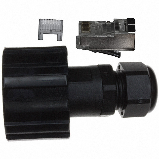 CONN MOD PLUG 8P8C SHIELDED