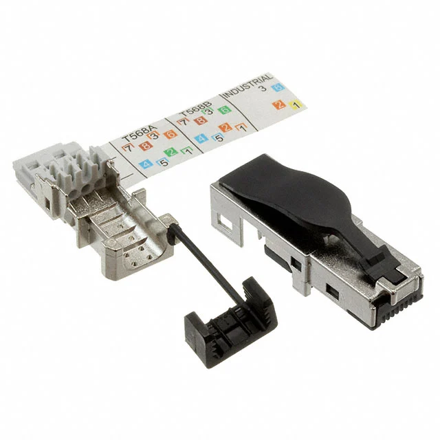 CONN MOD PLUG 8P8C SHIELDED CONN MOD PLUG 8P8C SHIELDED