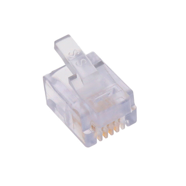 CONN MOD PLUG 6P4C UNSHIELDED CONN MOD PLUG 6P4C UNSHIELDED