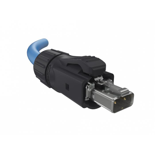 MSPE SERIES, IP20 PLUG, LATCH LO