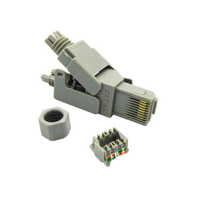 MODULAR RJ45 PLUG CAT5E UTP IDC