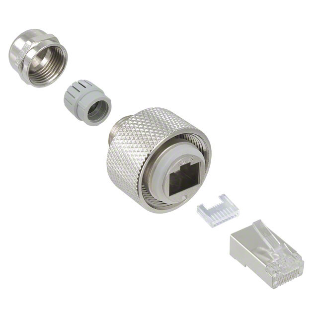 CONN MOD PLUG 8P8C SHIELDED