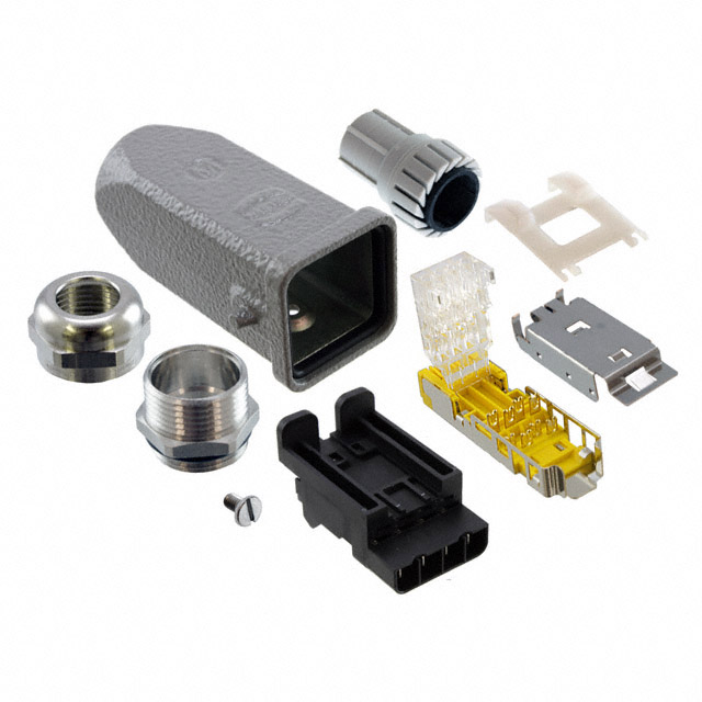 CONN MOD PLUG 8P8C SHIELDED