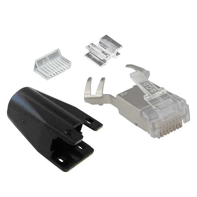 CONN MOD PLUG CAT6A 8P8C SHLD