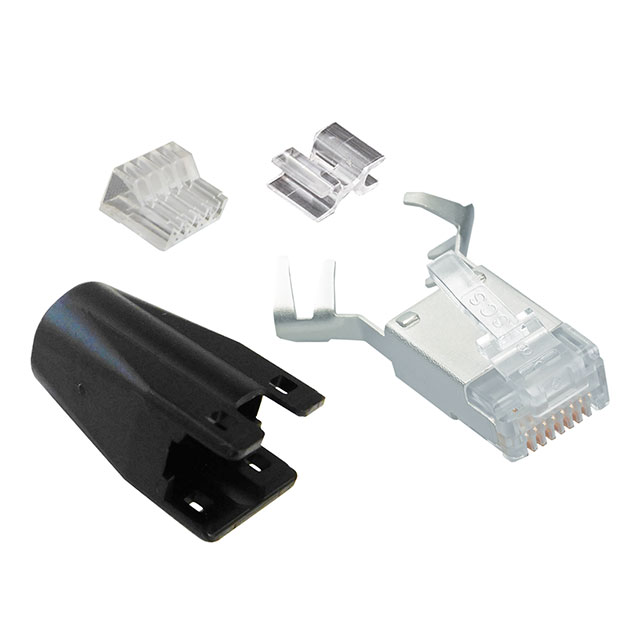 CONN MOD PLUG CAT6A 8P8C SHLD