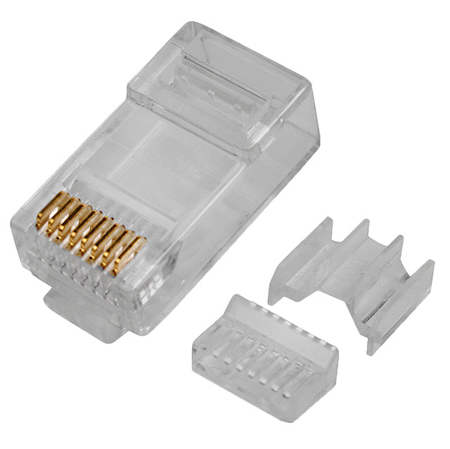 MODULAR PLUGS 100 PACK  CAT6A RJ