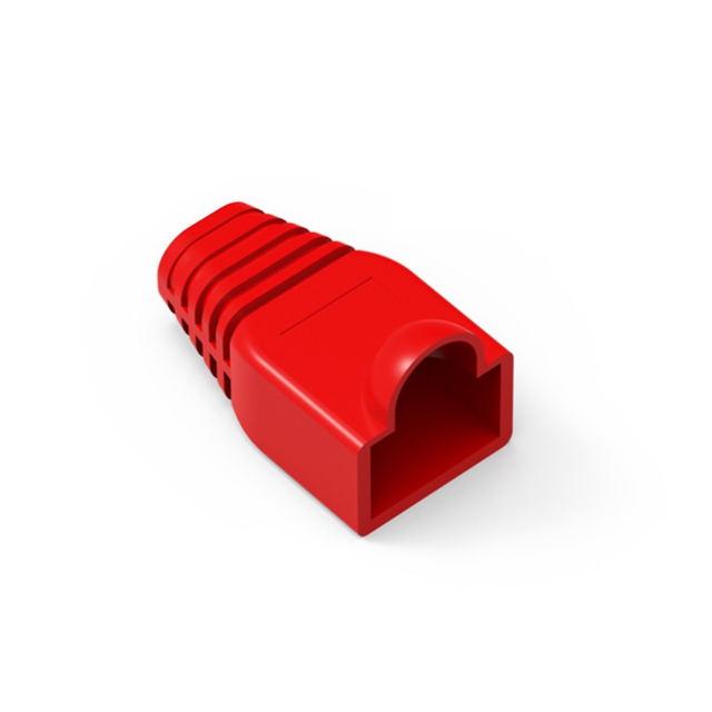 BOOT FOR RJ45 PLUG, RED