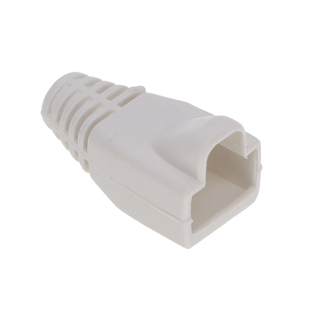 RJ45 STRAIN RELIEF BOOT-WHITE RJ45 STRAIN RELIEF BOOT-WHITE