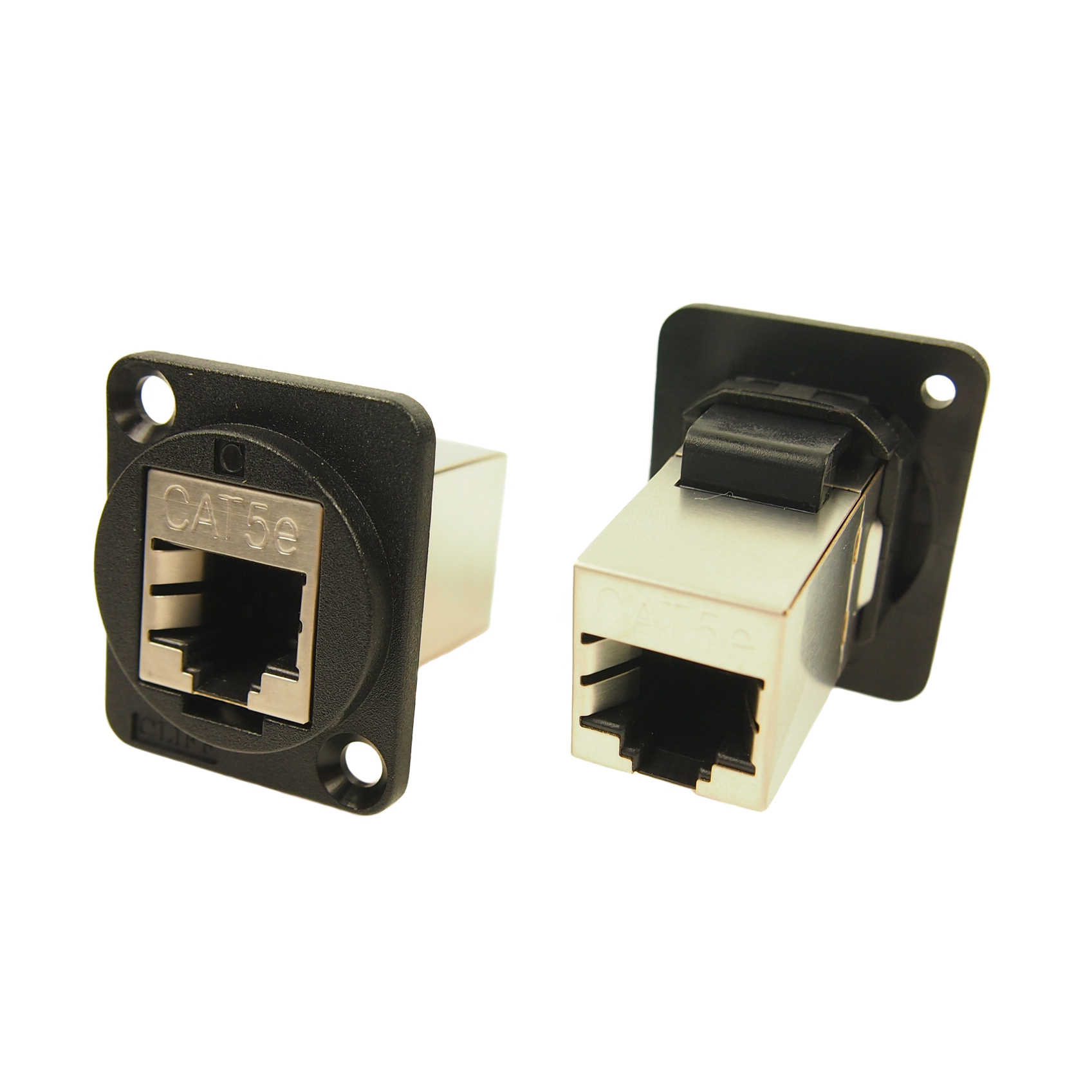 FT CAT5E RJ45 SHIELD CSK BLACK