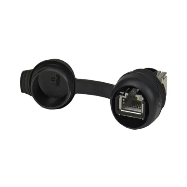 CONN RJ45 PANEL MNT IP65