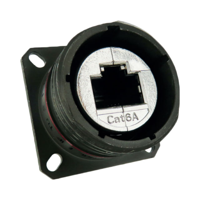 RJ FIELD TV CAT6A SQUARE FLANGE