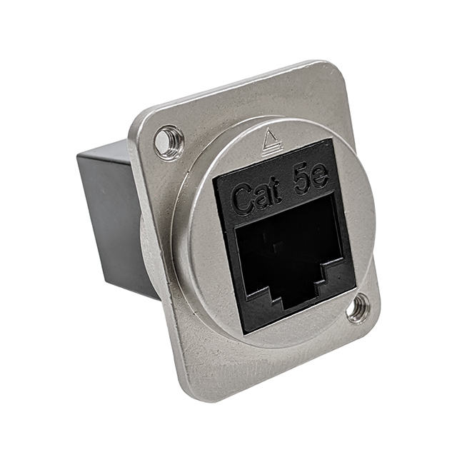 CONN, RJ45, CAT5E, DIECAST HOUSI