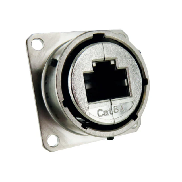 RJ FIELD CAT6A SQUARE FLANGE REC