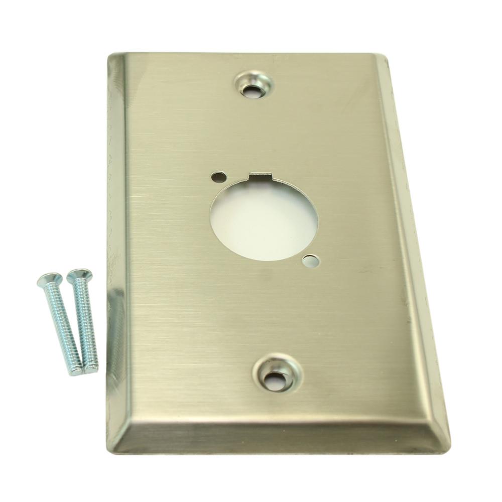 Stainless 1G D-Series Plate 1H