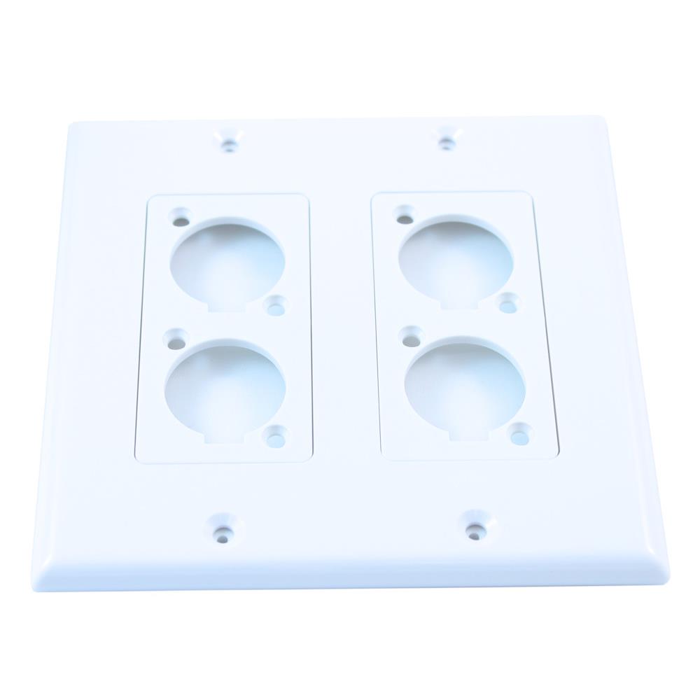 Stainless 2G D-Series Plate 4H