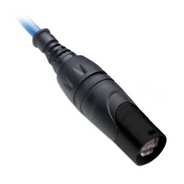 XLRNET PLUG HOUSING - BLACK