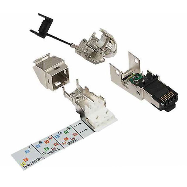 CAT 6A RJ45 FIELD PLUG PRO 360