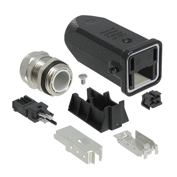 CONN MOD PLUG 8P4C SHIELDED CONN MOD PLUG 8P4C SHIELDED