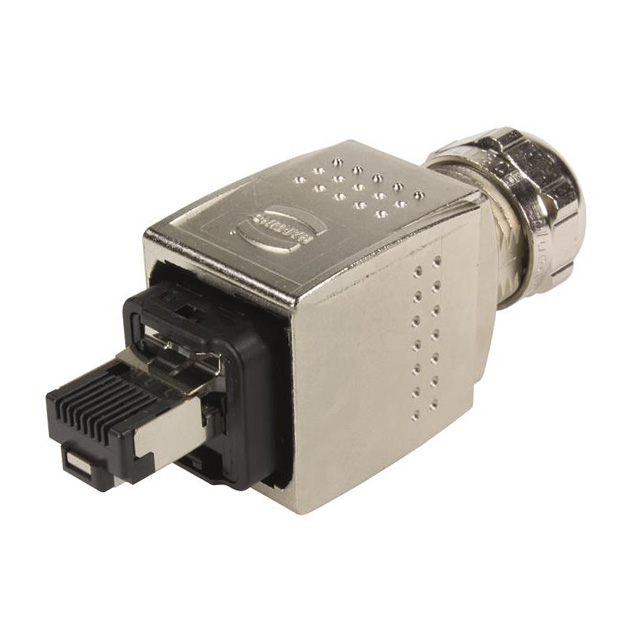 CONN MOD PLUG 8P4C SHIELDED CONN MOD PLUG 8P4C SHIELDED