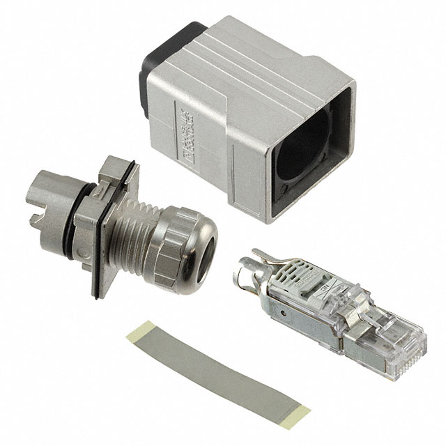 CONN MOD PLUG 8P4C SHIELDED