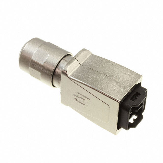 CONN MOD PLUG HSG HYBRID SILVER