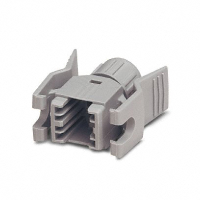 CONN MOD PLUG HSG RJ45 GRAY
