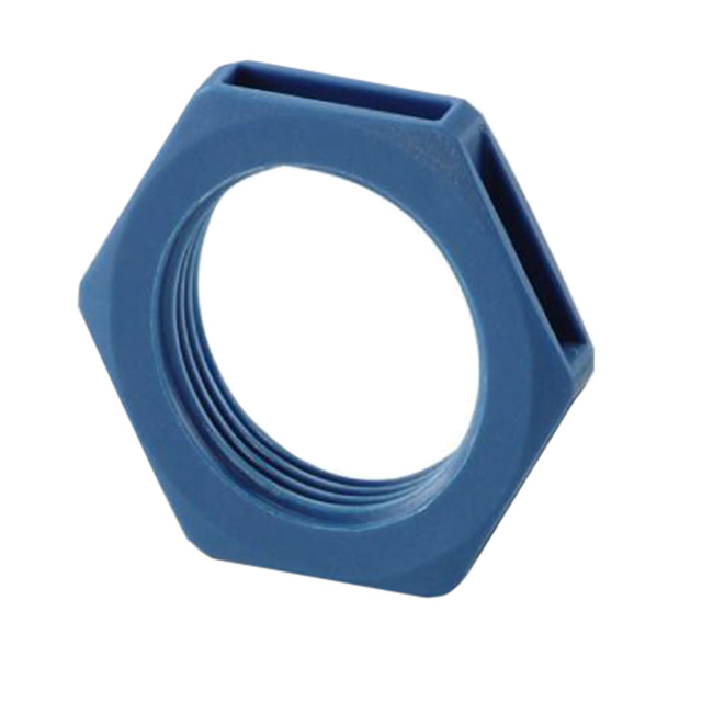 HEX NUT M25 BLUE