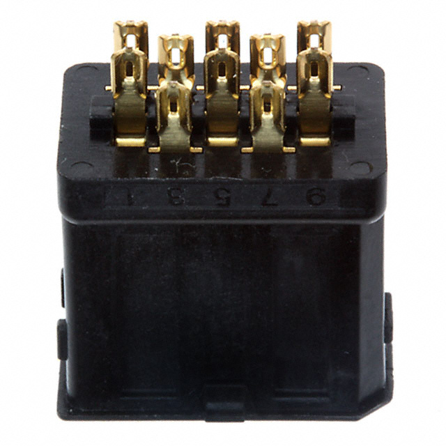 CONN SCR RCPT 10POS SLD CUP STR