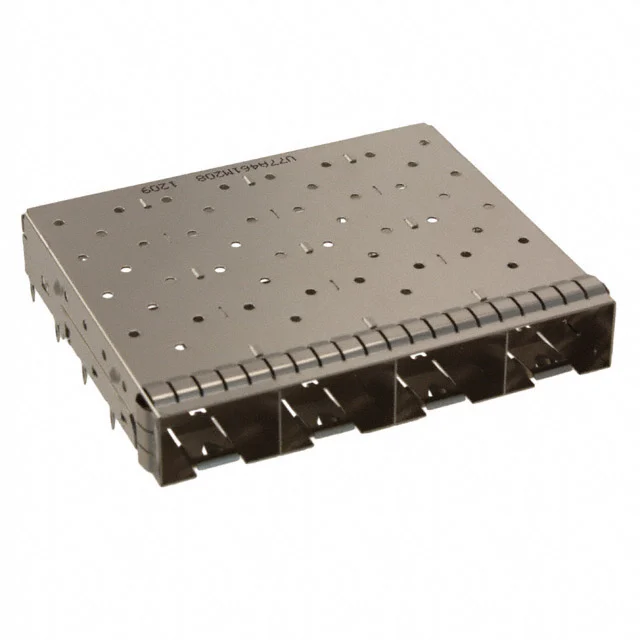 CONN SFP+ CAGE 1X4 PRESS-FIT R/A