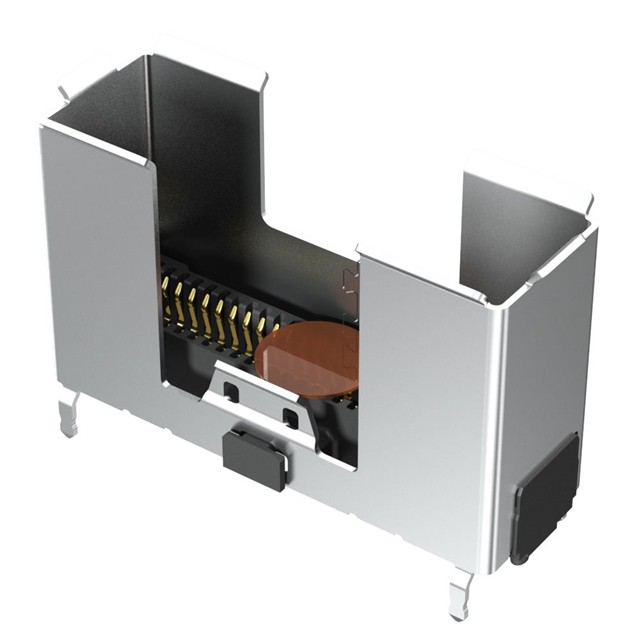 CONN SKT 16PAIR SMD GOLD VERT