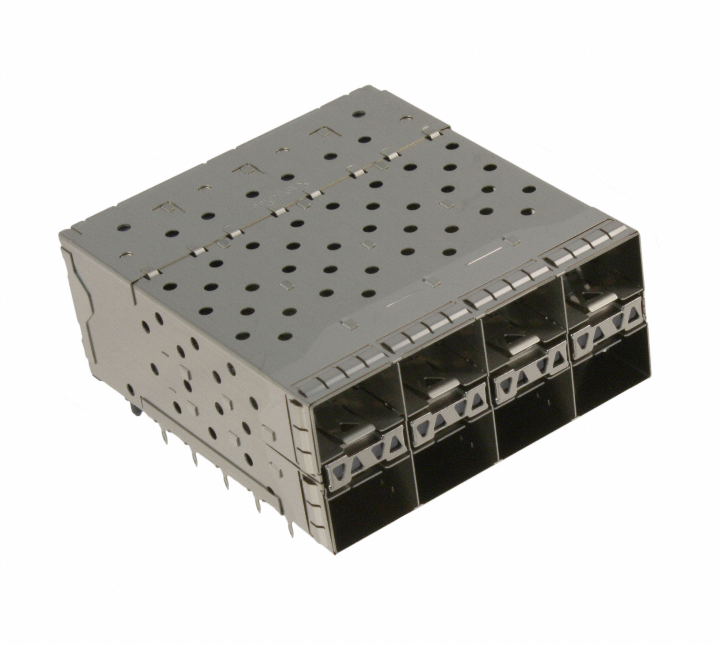 CONN SFP+ RCP W/CAGE 2X4 160P RA