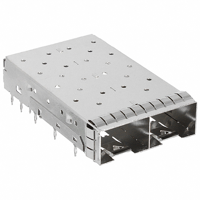 CONN SFP+ CAGE 1X2 PRESS-FIT R/A