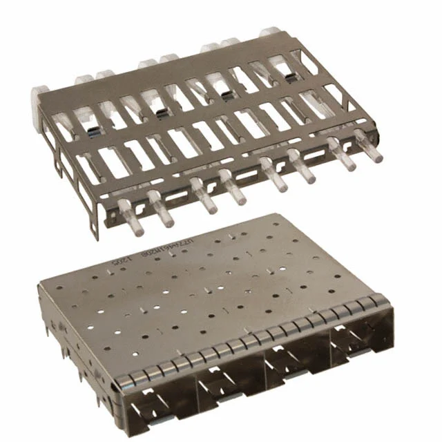 CONN SFP+ CAGE 1X4 PRESS-FIT R/A