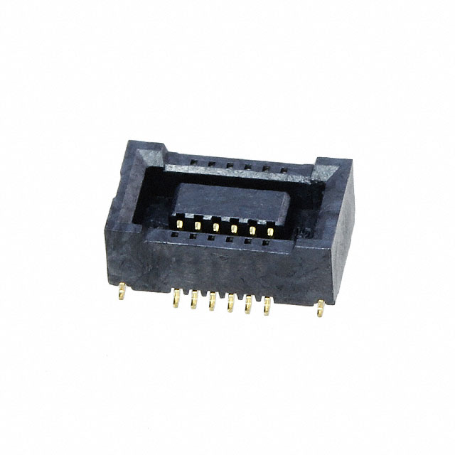 CONN RCPT 12POS SMD GOLD