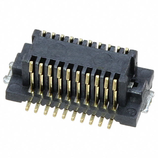 CONN RCPT 20POS SMD GOLD