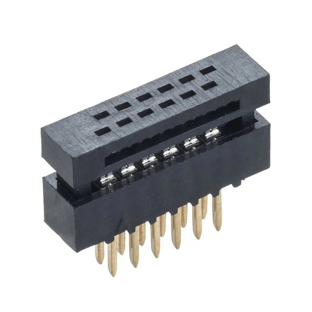 CONN DIP HDR IDC 12P 30AWG VERT CONN DIP HDR IDC 12P 30AWG VERT