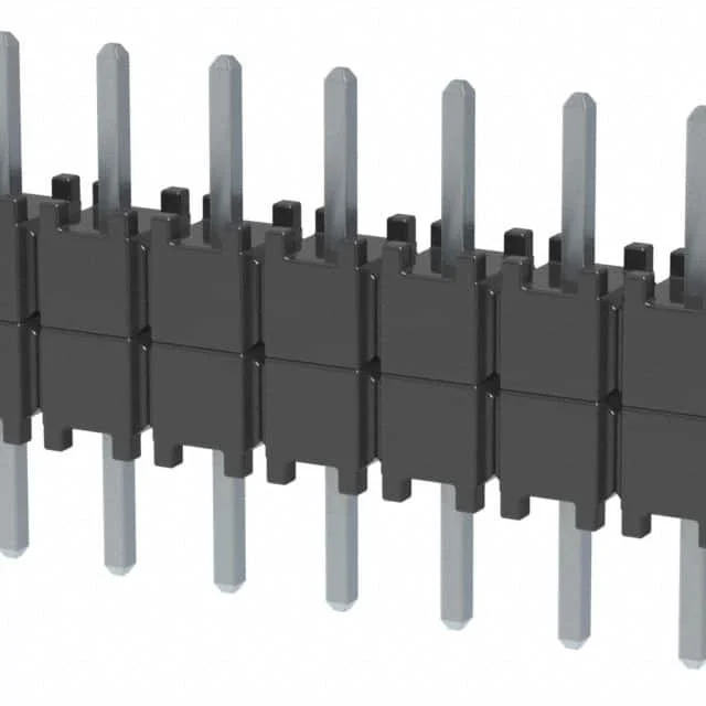 CONN HDR 14POS 0.1 STACK T/H TIN