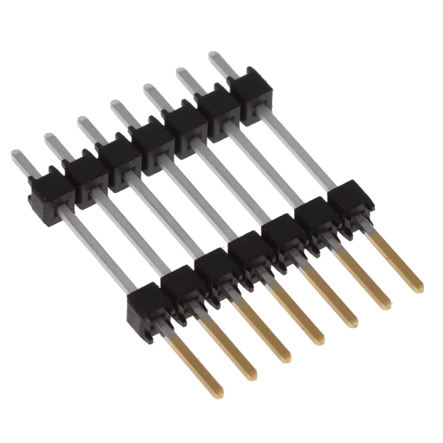 CONN HDR 7POS 0.1 STACK T/H GOLD CONN HDR 7POS 0.1 STACK T/H GOLD