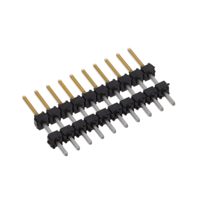 CONN HDR 10POS 0.079 STACK T/H