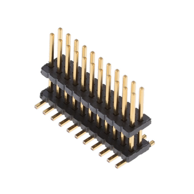 CONN HDR 22POS 0.05 STACK SMD