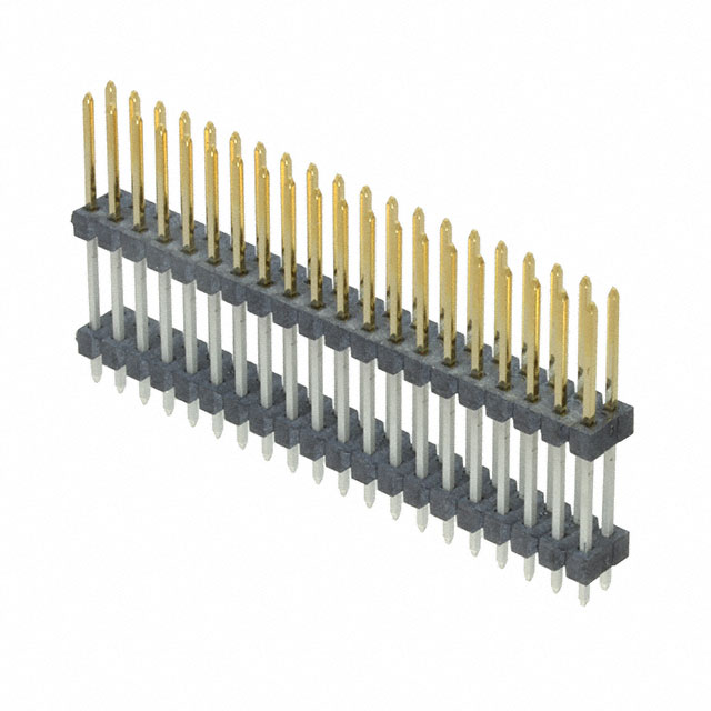 CONN HDR 40POS 0.1 STACK T/H CONN HDR 40POS 0.1 STACK T/H