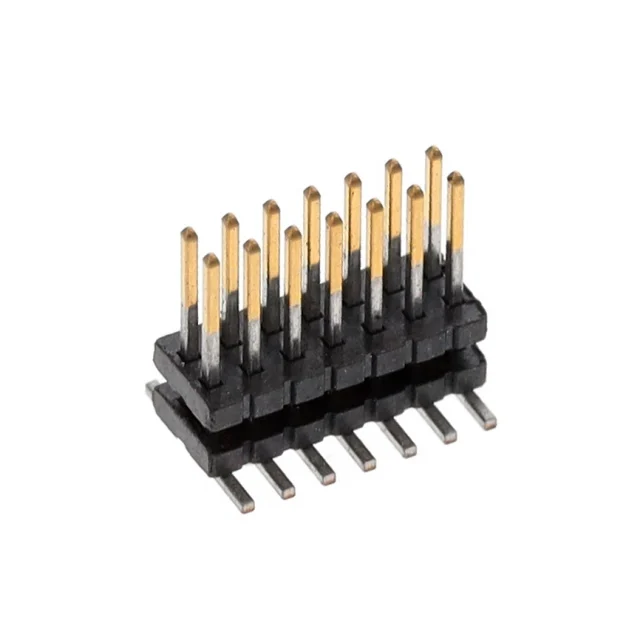 CONN HDR 14POS 0.05 STACK SMD