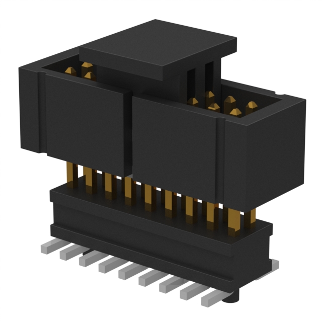 CONN HDR 18POS 0.05 STACK SMD