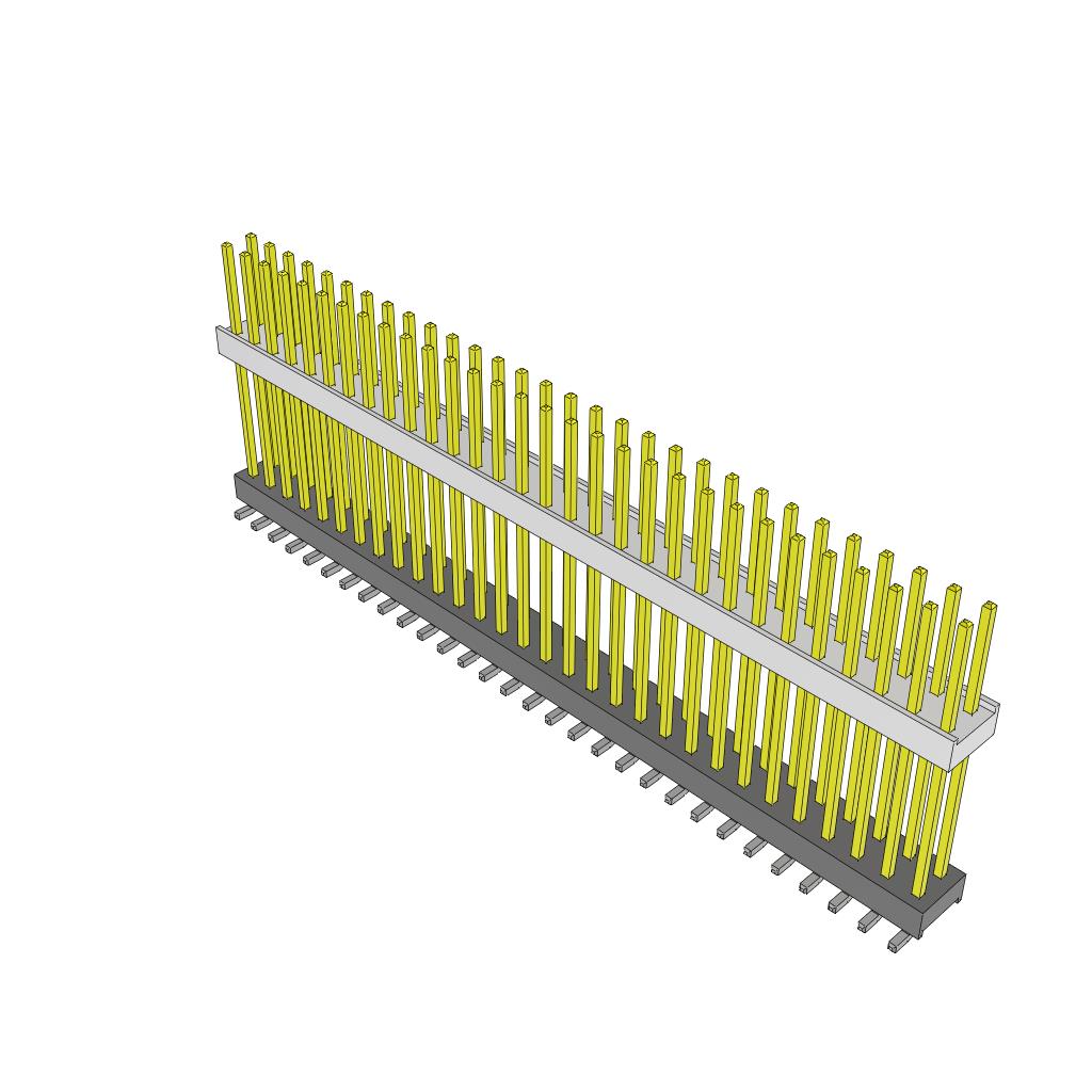 CONN HDR 60POS 0.1 STACK SMD