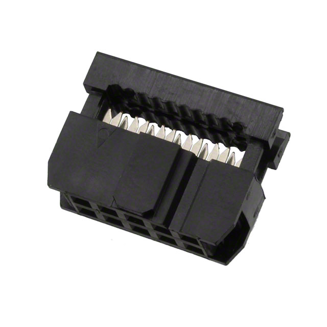 CONN SOCKET 10POS IDC GOLD