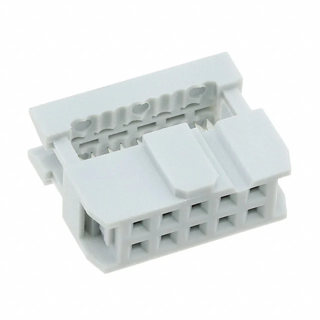 CONN SOCKET 10POS IDC GOLD