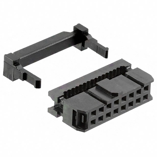 CONN RCPT 16POS IDC 28AWG GOLD