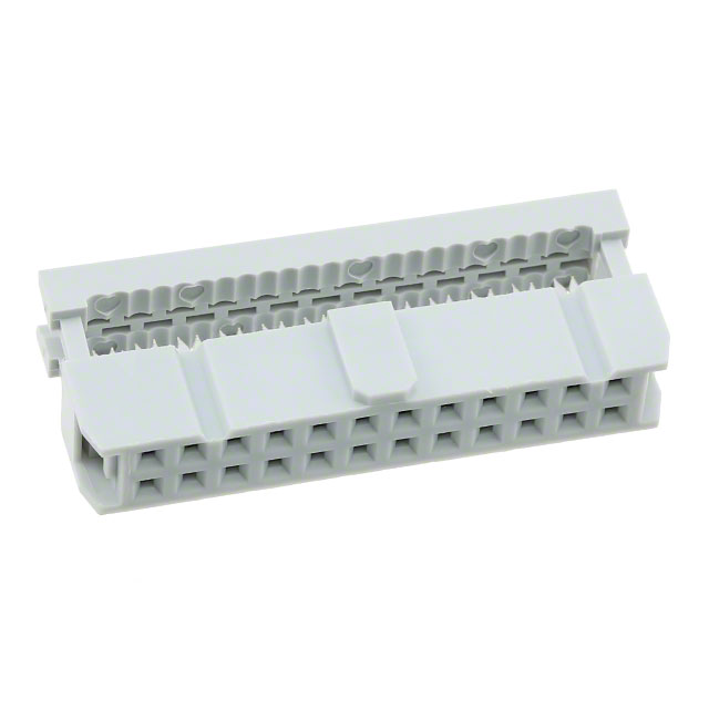 CONN SOCKET 24POS IDC GOLD