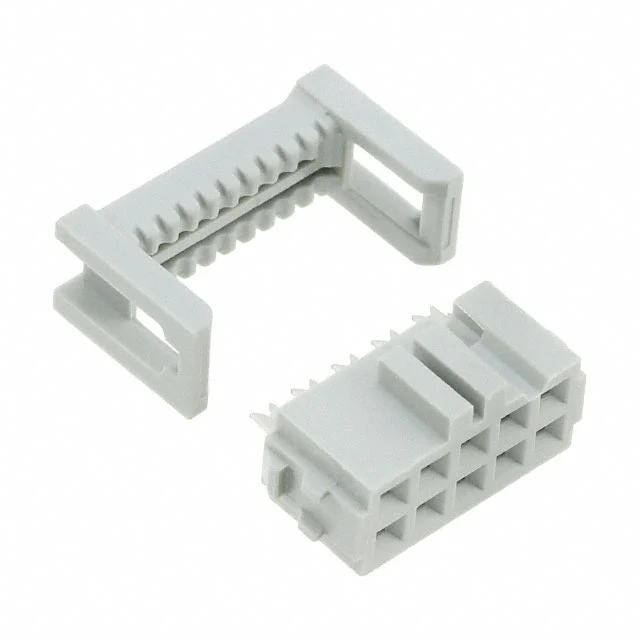 CONN RCPT 10P IDC 26-28AWG GOLD