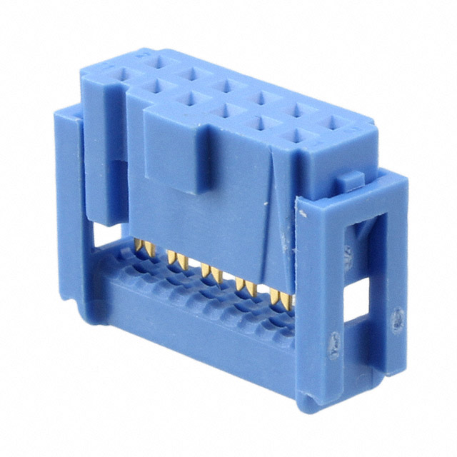 CONN RCPT 12P IDC 26-28AWG GOLD